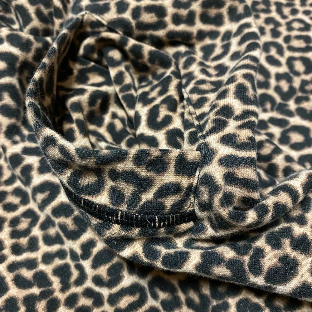Fruit of The Loom Leopard Print Sleep Pants With Pockets Size M